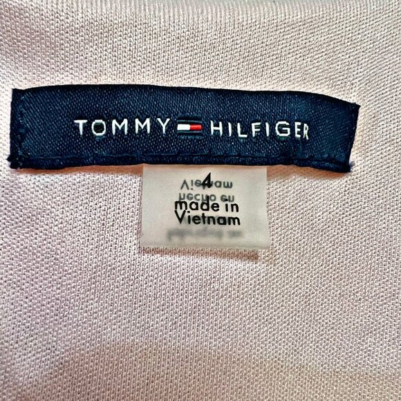 Tommy Hilfiger Lace Shift Mini Dress Bodycon Puff Sleeves Daisy Floral Preppy 4 - Picture 12 of 12